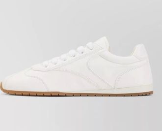 Prada low top sneakers round toe rubber sole