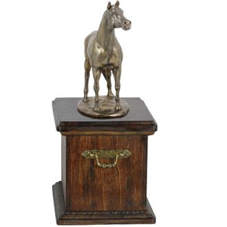 OEM Caballo &Aacute;rabe - Urna Para Cenizas De Caballo, Urna Con Estatuilla, Elegante Urna Con Un Caballo De Art-dog
