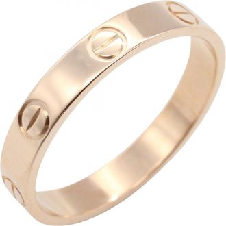 Cartier Gold Pink Gold (18K) Band Ring (Pre-Owned)