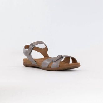 Dansko Womens Judith Sandal In Stone Calf