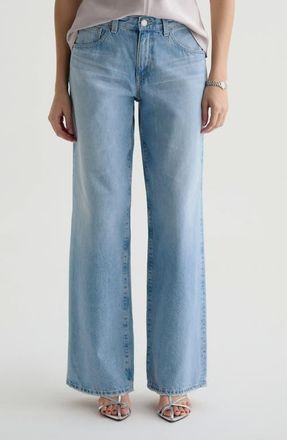 AG - Adriano Goldschmied Adria Low Rise Baggy Wide Leg Jeans in Mondrian at Nordstrom, Size 29