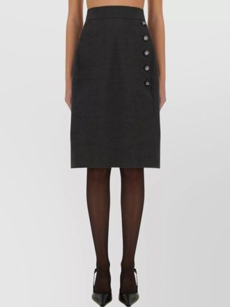 Dolce & Gabbana midi skirt in wool