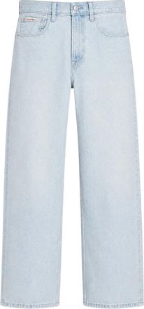 Calvin Klein 90s Straight Jeans - Heren - Regular Fit Jeans - Blauw - W36 L32 - Katoen - Jeans