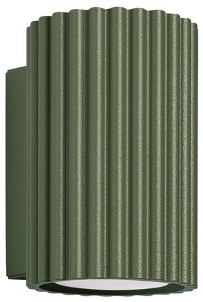 Sollux Lighting Design Wandlampe Karbon H 10 cm, Olivengr&uuml;n