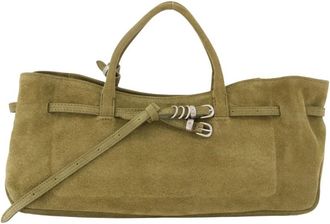 Marge Sherwood Grandma Used Bag - Dames - Shoppers - Groen - ONE Size - Su&egrave;de - Tassen