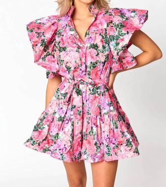 BuddyLove Abbey Mini Dress In Royalty