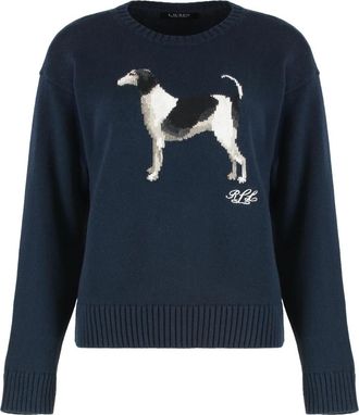 Ralph Lauren Truien & Vesten, Dames, Blauw, M, Truien