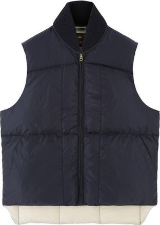 Fortela Yellow Down Vest in Blue at Nordstrom, Size 54 Eu