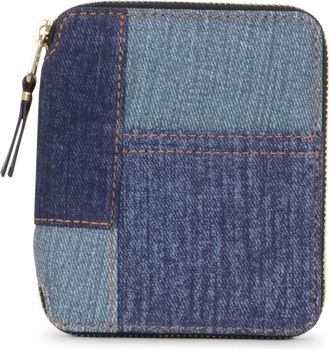 Comme Des Gar&ccedil;ons Denim Pocket - Heren - Portefeuilles - Blauw - ONE Size - Denim - Accessoires
