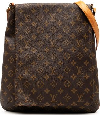 Louis Vuitton Pre-owned Womens Monogram Musette Salsa Gm - Brown Textile - One Size
