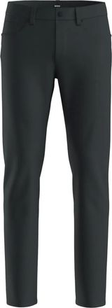 BOSS Jeans met knoopsluiting - Zwart