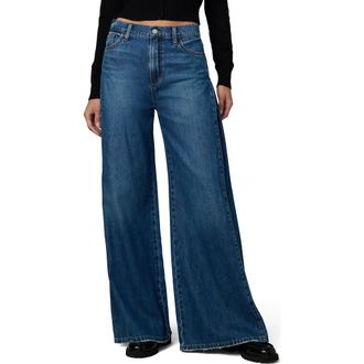 Joe's The Side Pleat High Waist Wide Leg Jeans in Cherished at Nordstrom, Size 30