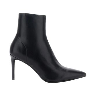 Jeffrey Campbell Schoenen, Dames, Zwart, 36 EU, Leer, Nixie Bootie