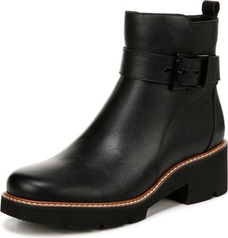 Naturalizer Womens Ankle Boots Darry Strap Walking Shoes Black UK 4.5 Wide Fit