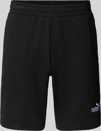 Puma Sweatshorts mit Logo-Stitching in Black, Größe XXL