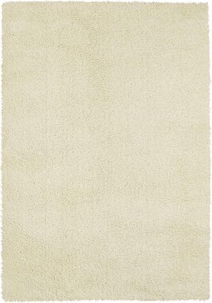 Brink & Campman Hochflor Designer Teppich Gravel Ecru - aus 100% reiner Schurwolle