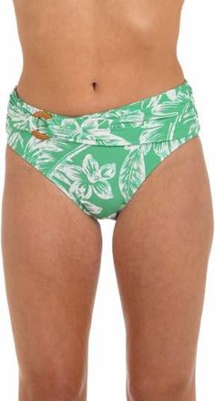 La Blanca Batiki Mid Rise Bikini Bottoms in Eucalyptus at Nordstrom Rack, Size 14