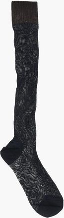 Dsquared2 Long Viscose Socks With Contrast Trim size M