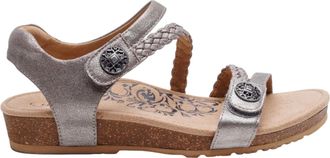 Aetrex Jillian Brushed Silver SC367 Womens