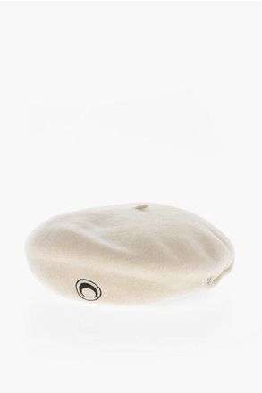 Marine Serre Embroidered Logo Basque Hat size S