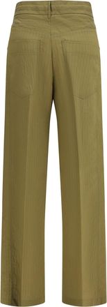 Darkpark Womens Iris Pants Olive Modal; Polyester; Polyamide Trousers