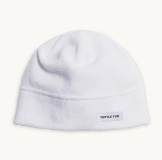 Turtle Fur Fleece Multi-Season Beanie in White at Nordstrom