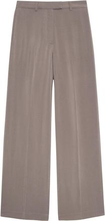 Anine Bing Dolan wide-leg trousers - women - Viscose - 36 - Grey