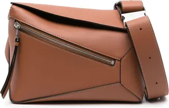 Loewe small Puzzle belt bag - unisex - Calf Leather - OS - Brown