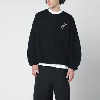 Fear of God Maglione nero in misto nylon e lana