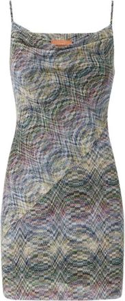 Missoni Knitted Kleedjes - Dames - Kleedjes - Veelkleurig - XS - Kleedjes