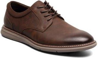 Nunn Bush Chase Plain Toe Derby - Wide Width Available in Brown Multi at Nordstrom Rack, Size 10.5