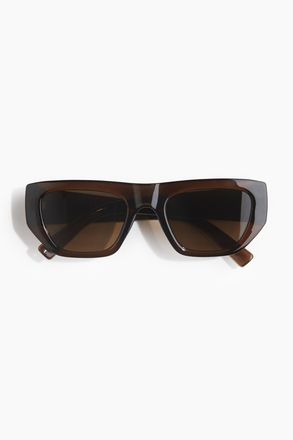 H&M Cat-Eye-Sonnenbrille - Dunkelbraun