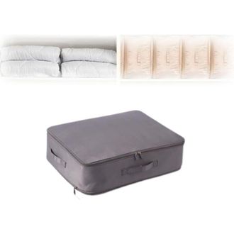 OEM Organizador De Autocompresi&oacute;n Ultra Ahorrador - Bolsas De Almacenamiento Para Ropa Y Mantas - Tejido Satinado De Alta Calidad - Apertura Con Cremaller