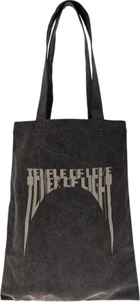 Rick Owens Geborduurde Tote Bag - unisex - Shoppers - Grijs - ONE Size - Katoen - Tassen