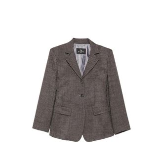 Etro Patterned Single-breasted Jacket