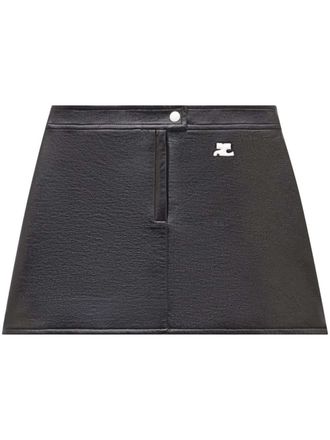 Courr&egrave;ges Minifalda acampanada de Courr&egrave;ges