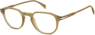 Eyewear by David Beckham Optical Frame - Heren - Brillen - Oranje - 47 MM - Accessoires