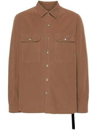 Rick Owens Camicia - Marrone