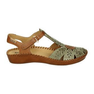 Pikolinos Groene sportieve sandalen met rubberen zool - Dames - Sandalen - Groen - 40 EU - Schoenen