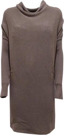 Armani Grijze Duif Jeans Jurk - Dames - Kleedjes - Grijs - XS - Kleedjes
