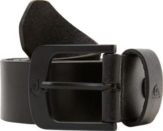 Quiksilver Synthetikg&uuml;rtel QUIKSILVER The Everydaily, Herren, Gr. 118cm, schwarz, Leder, G&uuml;rtel Synthetikg&uuml;rtel