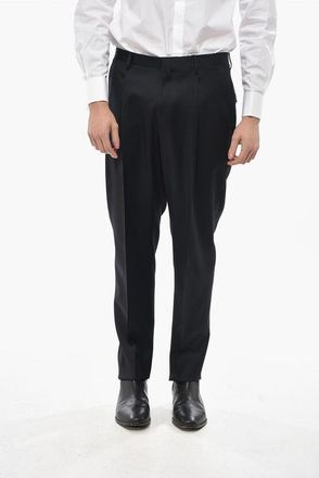 Corneliani 4-Pocketed COLLECTIVE Mohair Blend Pants size 46