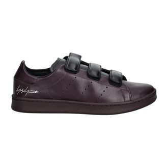 Yohji Yamamoto Schoenen, Heren, Bruin, 37 1/3 EU, Leer, Stan Smith Velcro Sneakers