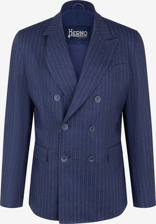 Herno Zweireihiger Nadelstreifenblazer