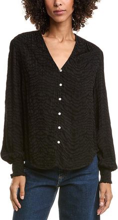 Bella Dahl Jacquard Button-Up Shirt