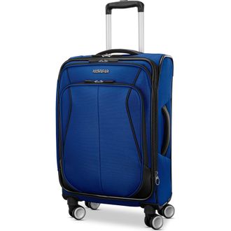 American Tourister 4 KIX 3.0 Softside 20 Carry On Spinner in Sapphire Blue at Nordstrom