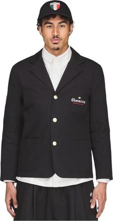 adidas Chavarria Players Twill Blazer Jacket - Heren - Fitness - Zwart - M - Katoen - Fitness