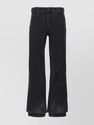 Balenciaga alpine denim trousers with front and back pockets