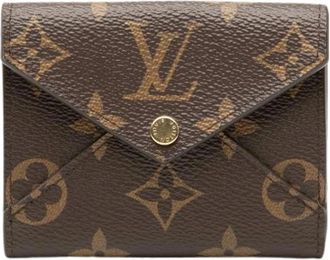Louis Vuitton Pre-owned Wallets, female, Brown, Size: ONE SIZE Pre-owned Monogram Tri Fold Wallet