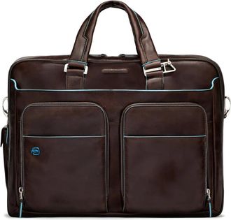 Piquadro Tassen, Heren, Bruin, ONE Size, Expandable laptop bag 15,6